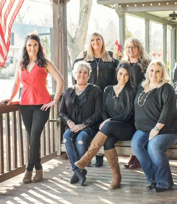 Team members at Columbia Family Dentistry smiling together
